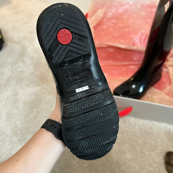Hunter Original Tall Gloss Rain Boots - Picture 3 of 7
